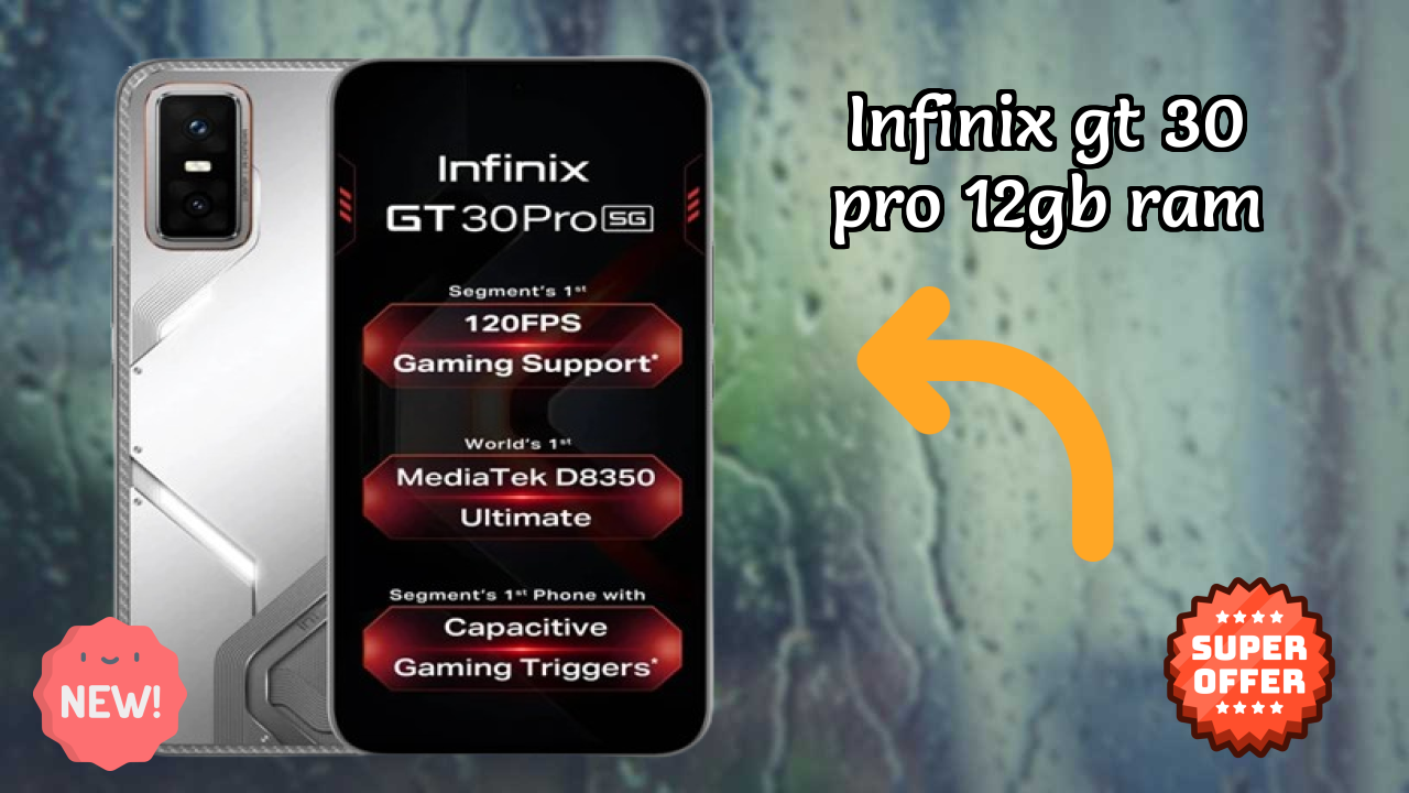 Infinix GT 30 Pro 12GB RAM Price: ₹26,490 - Complete Buying Guide