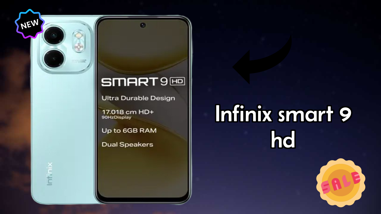 Infinix Fans: Infinix Smart 9 HD Now Available at Just ₹6,699