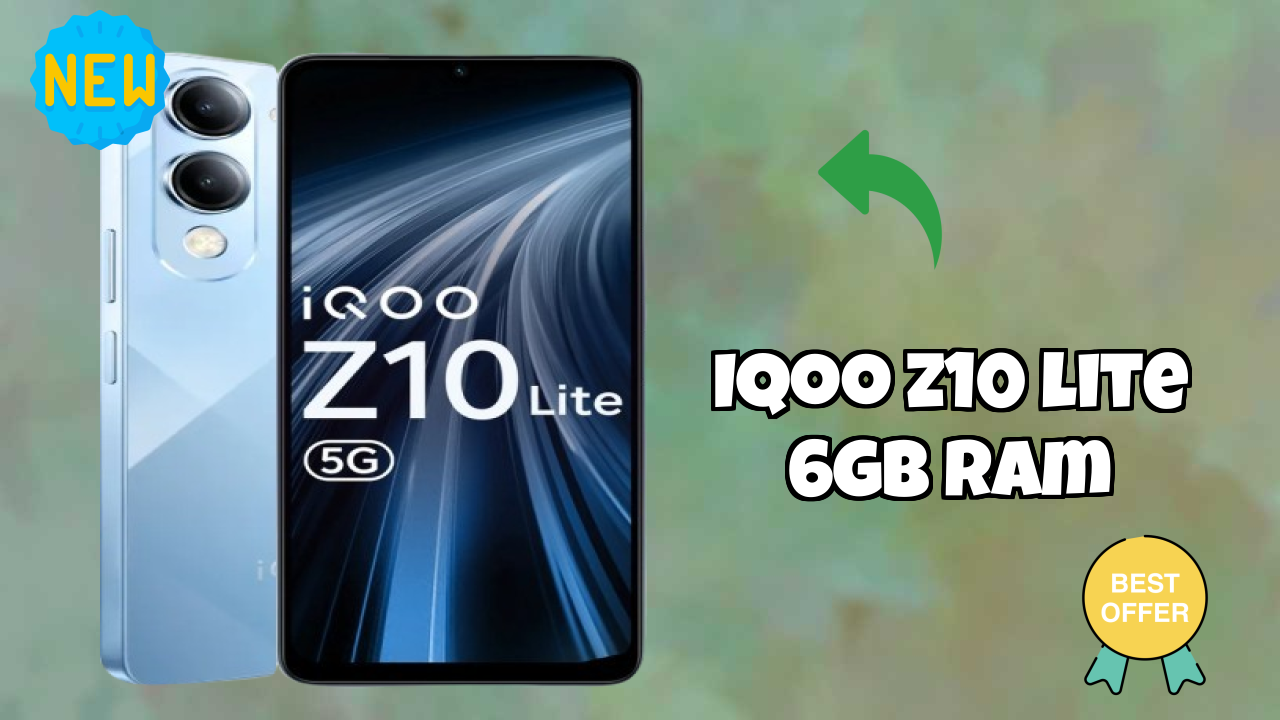 IQOO Z10 Lite 6GB RAM Gaming Benchmarks: MediaTek Dimensity 6300 Tested