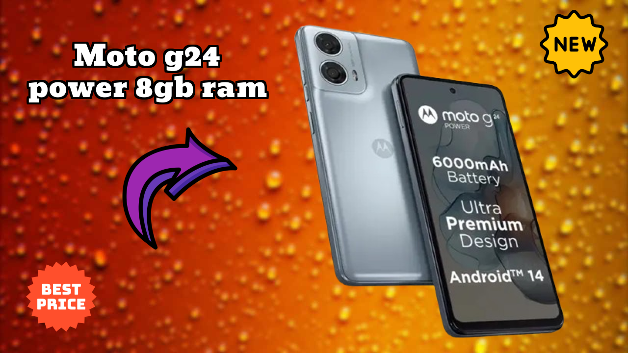 Moto G24 Power 8GB RAM Usage: 8 GB RAM Handles Heavy Tasks?