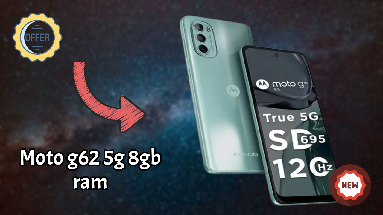 Moto G62 5G 8GB RAM Gaming Test: Snapdragon 695 FPS Performance