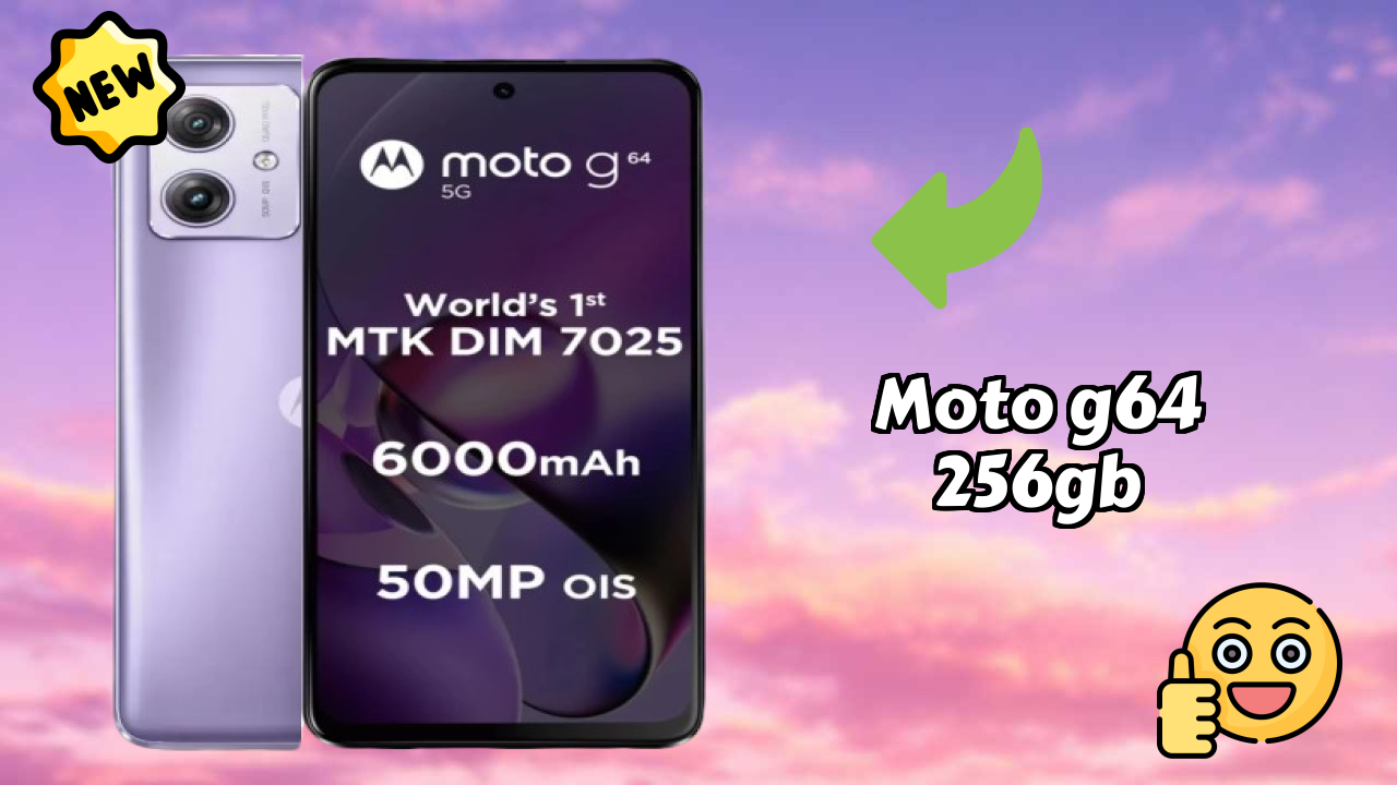 Moto G64 256GB Display Technology: IPS LCD Quality