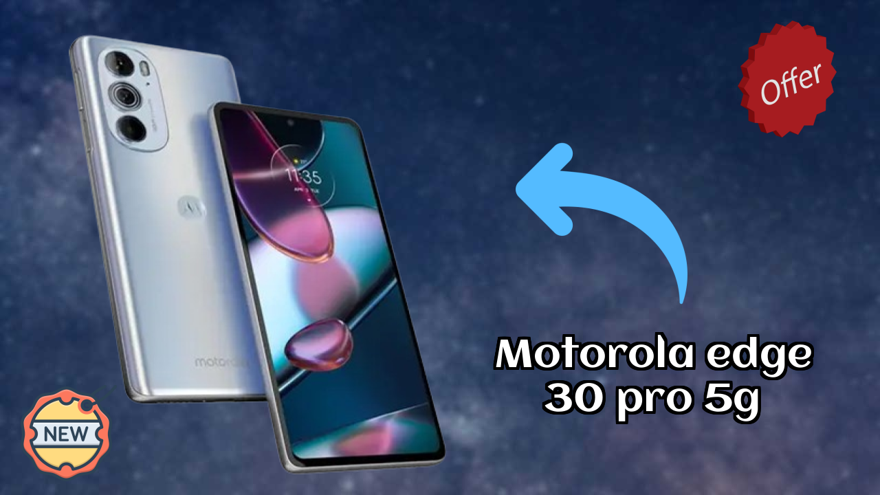 Motorola Edge 30 Pro 5G Battery Life: 4800 MAh Charging Speed