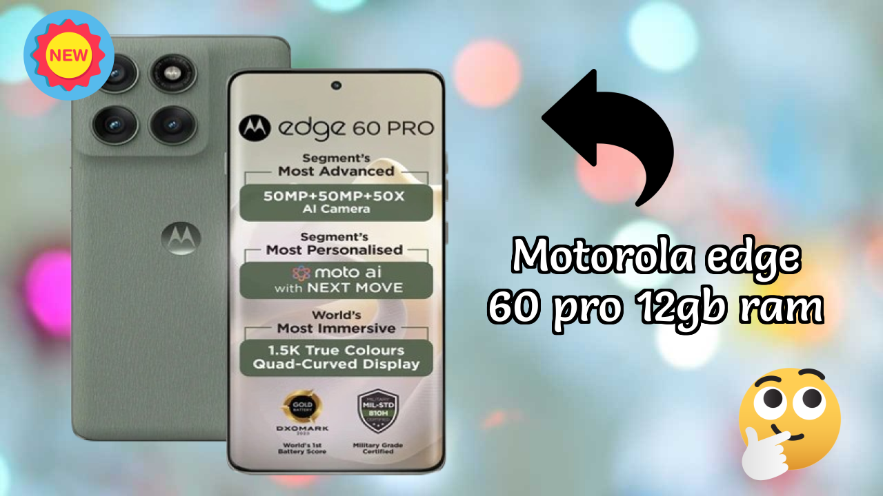 Best Budget Phone Alert: Motorola Edge 60 Pro 12GB RAM Now at Just ₹30,015