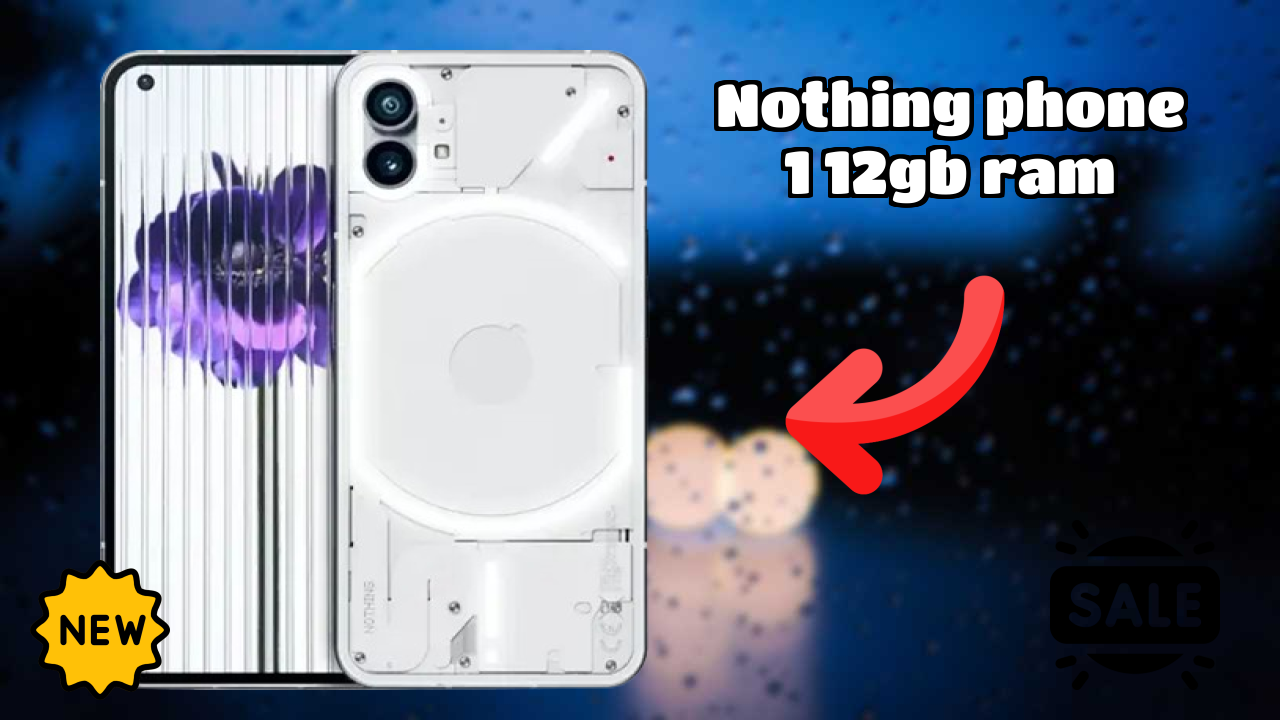 Nothing Phone 1 12GB RAM Display Size: 6.55 Inches (16.64 Cm) Screen Quality