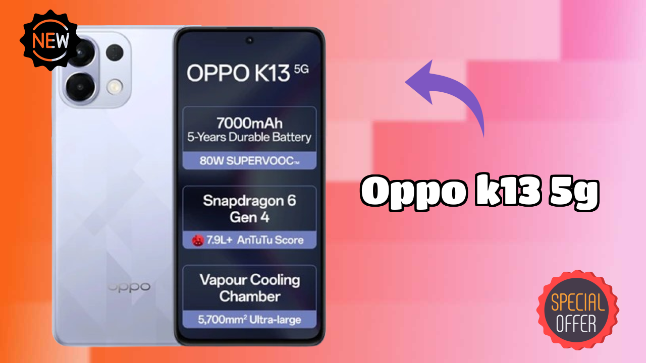 OPPO K13 5G at ₹16,979 - Best Features Listed