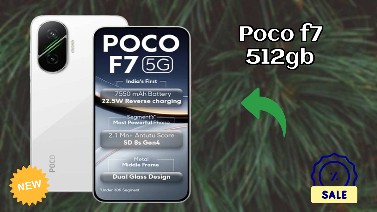 POCO F7 512GB Camera Quality: 20 MP Front Camera Selfie