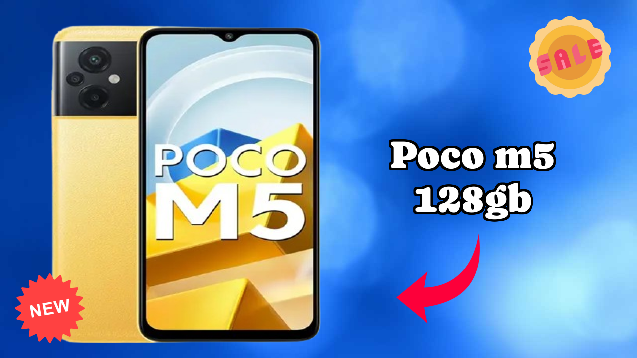 Get POCO M5 128GB at Just ₹14,499 - Limited Time Offer!