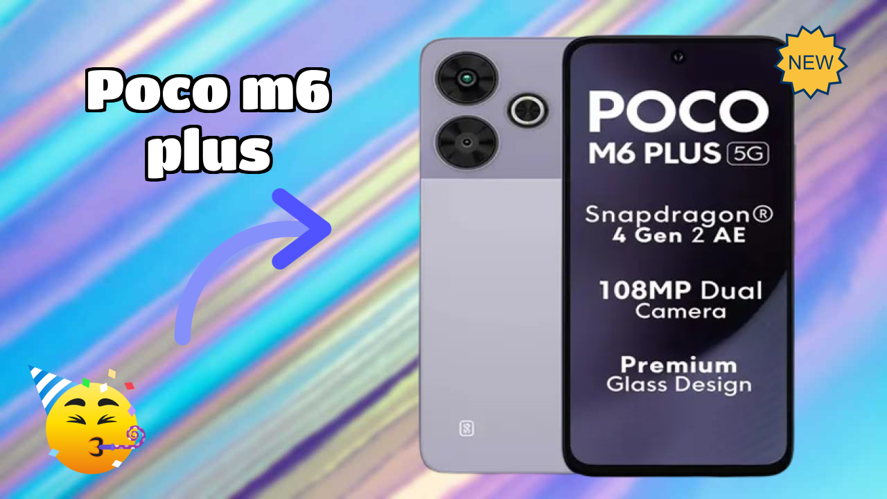 POCO M6 Plus Display Technology: LCD Explained