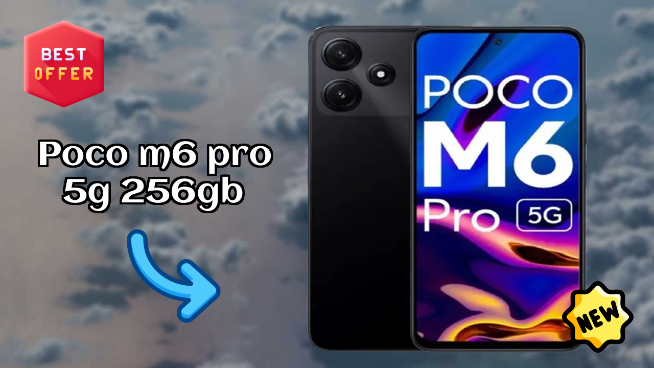 POCO M6 Pro 5G 256GB Display Technology: IPS LCD Quality
