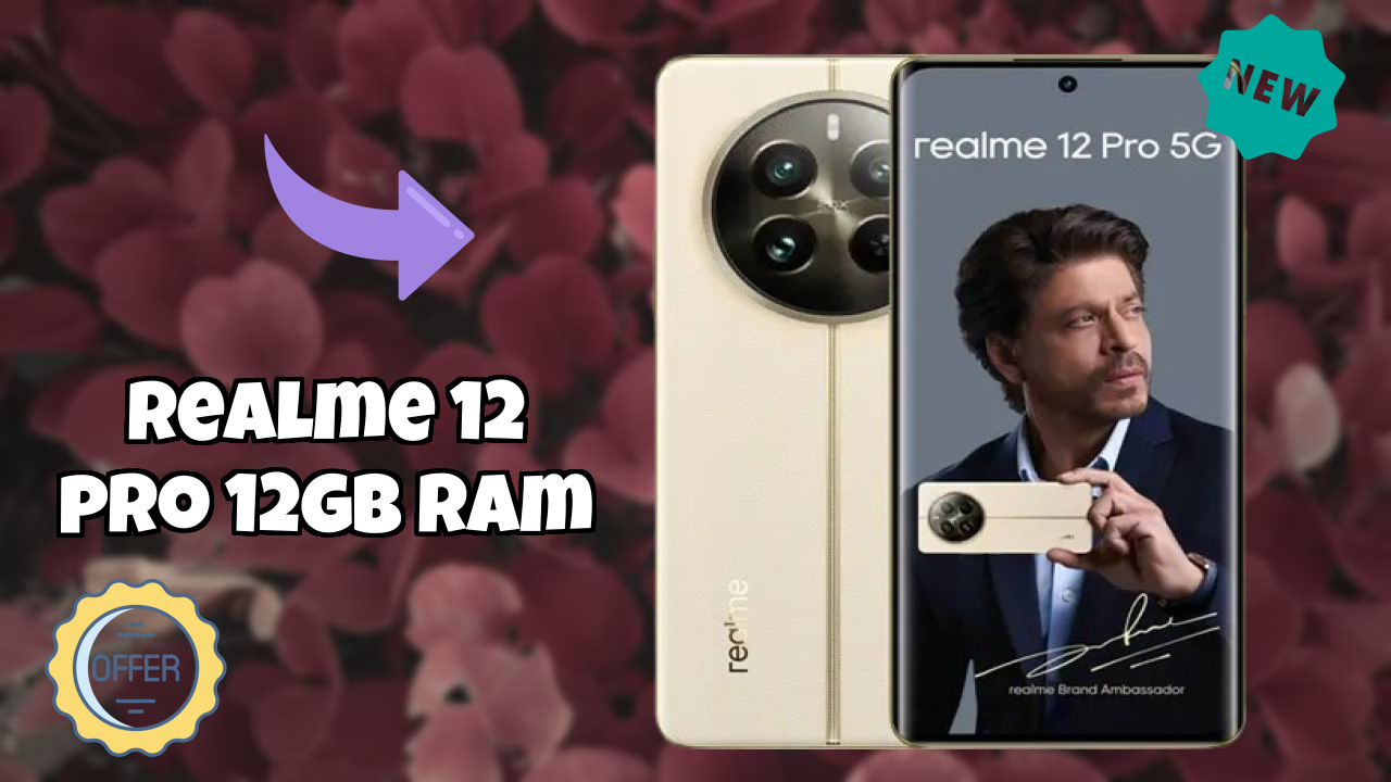 Realme 12 Pro 12GB RAM Performance: 12 GB RAM Handles Heavy Tasks