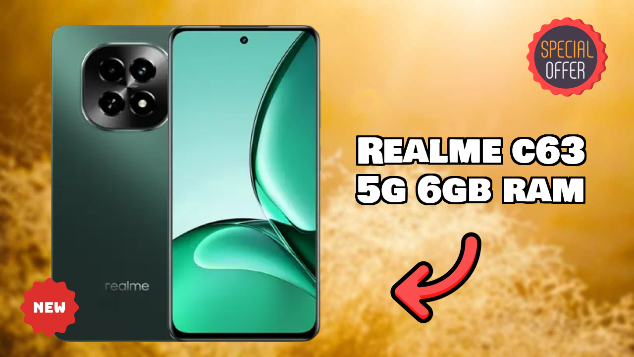 Realme C63 5G 6GB RAM Test: 6 GB RAM Handles Tasks Well?