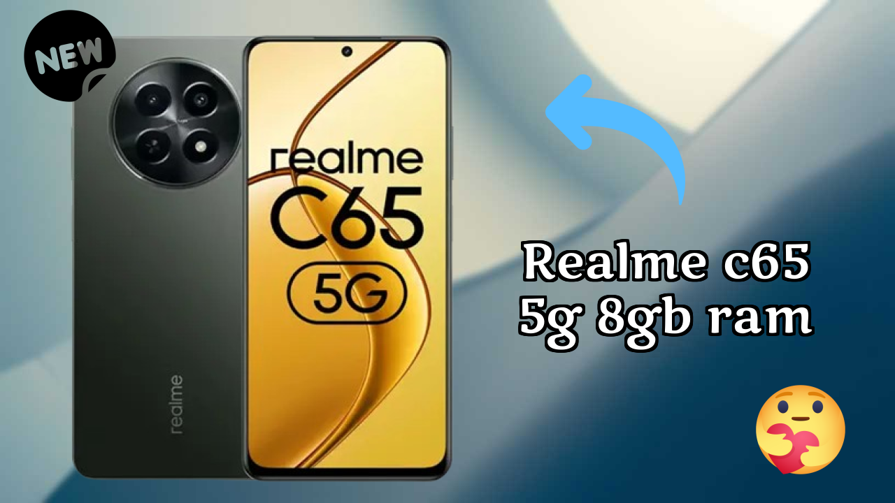 Realme C65 5G 8GB RAM Test: 8 GB RAM Handles Gaming Well