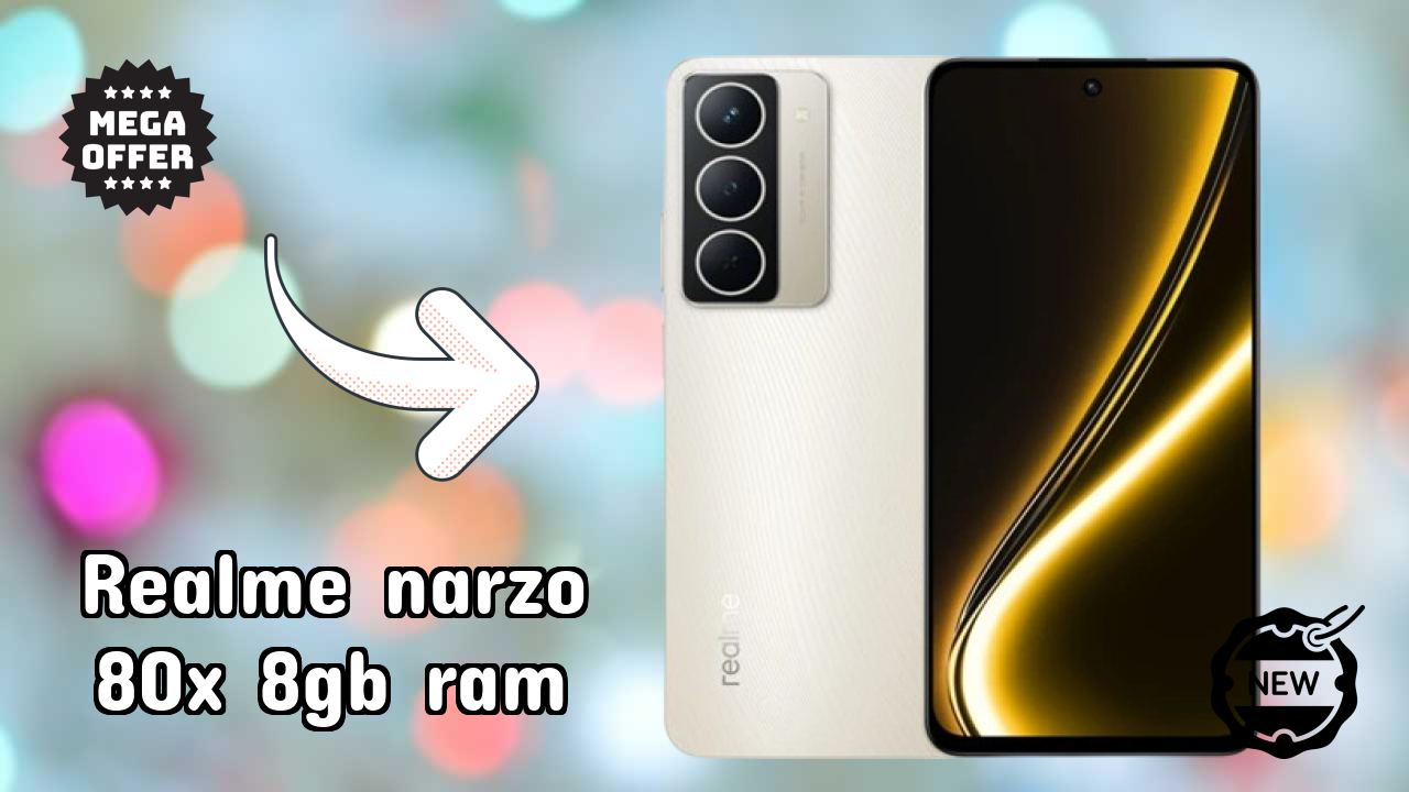 Realme Narzo 80X 8GB RAM at ₹12,999 - Complete Review & Rating