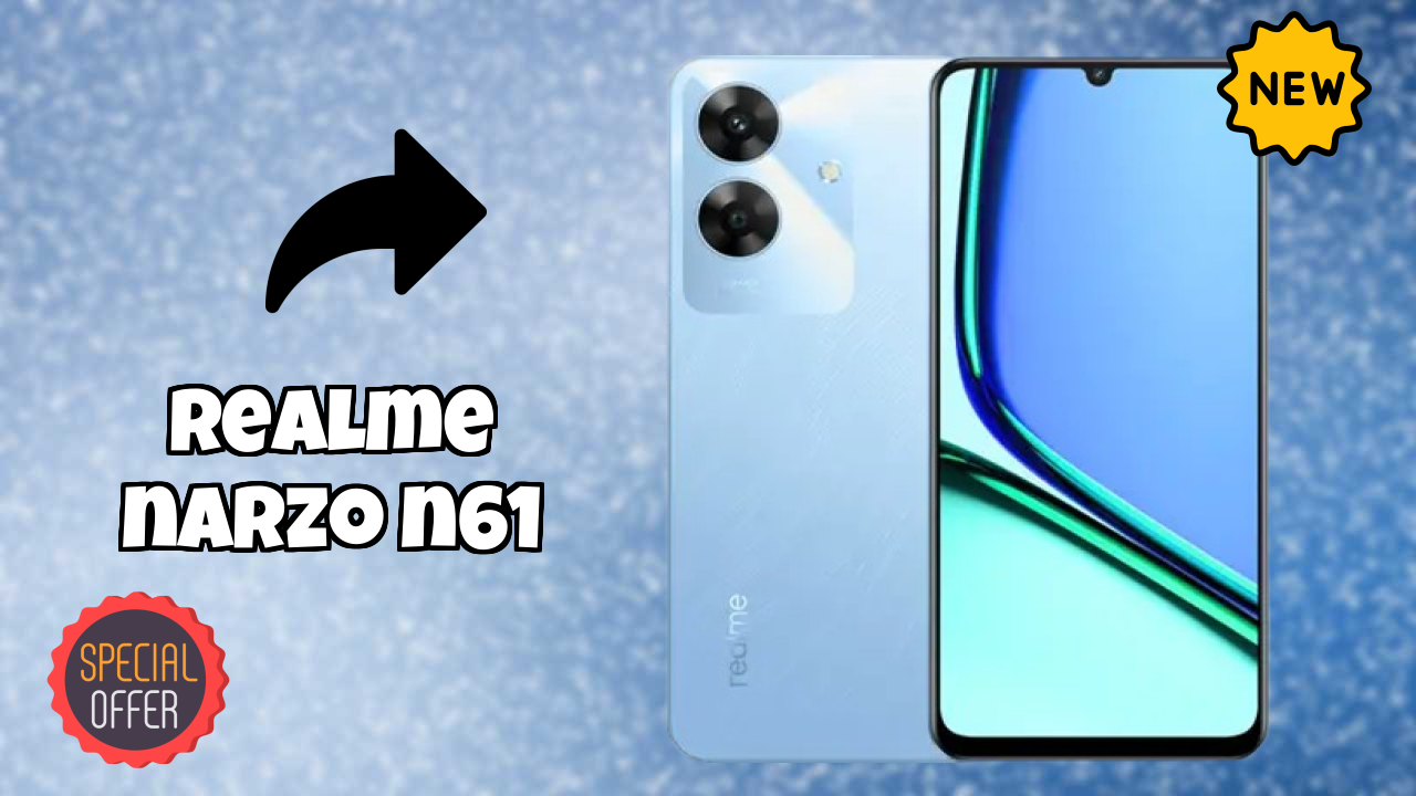 Realme Narzo N61 at ₹7,585 - Best Features Highlighted