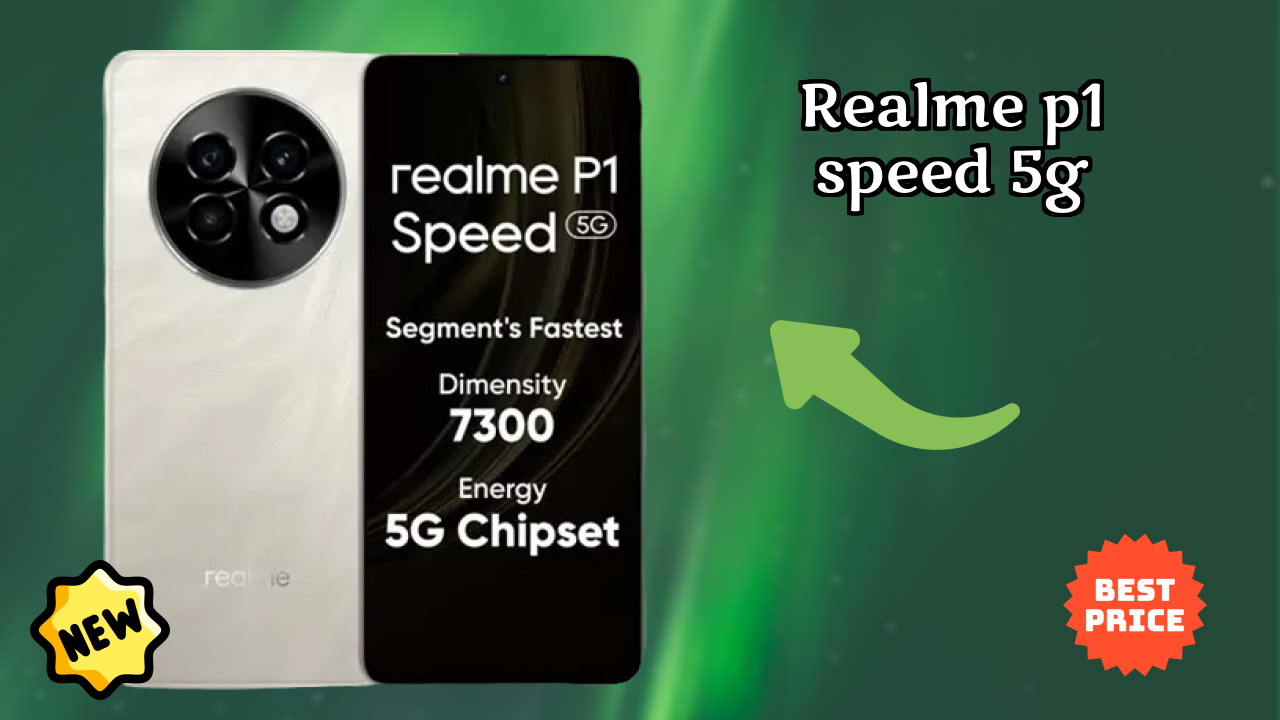 Realme P1 Speed 5G at ₹16,990 - Complete Specifications