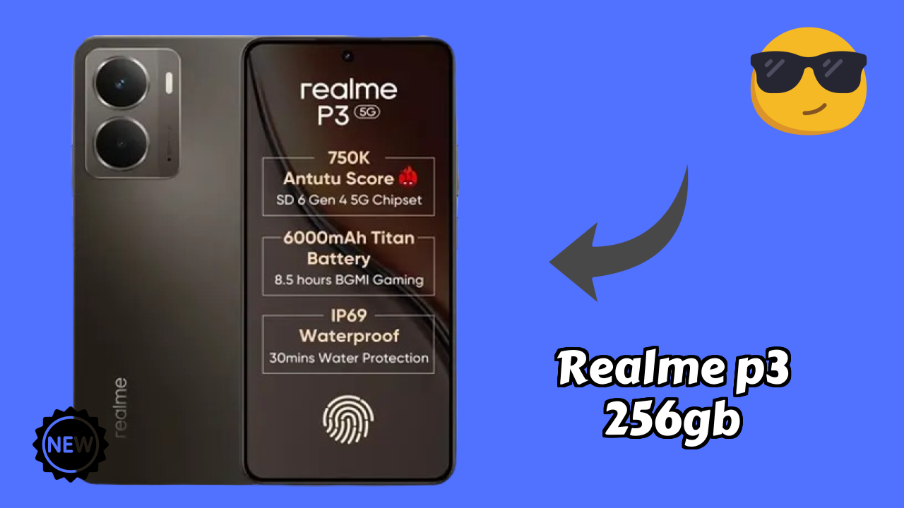 Realme P3 256GB Display Analysis: 6.67 Inches (16.94 Cm) Screen