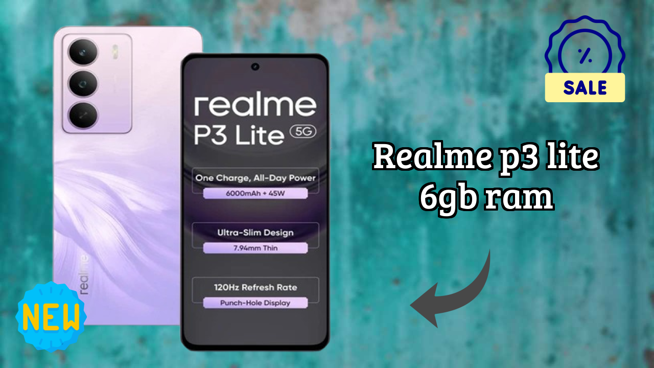 Realme P3 Lite 6GB RAM Display Size: 6.67 Inches (16.94 Cm) Screen Review