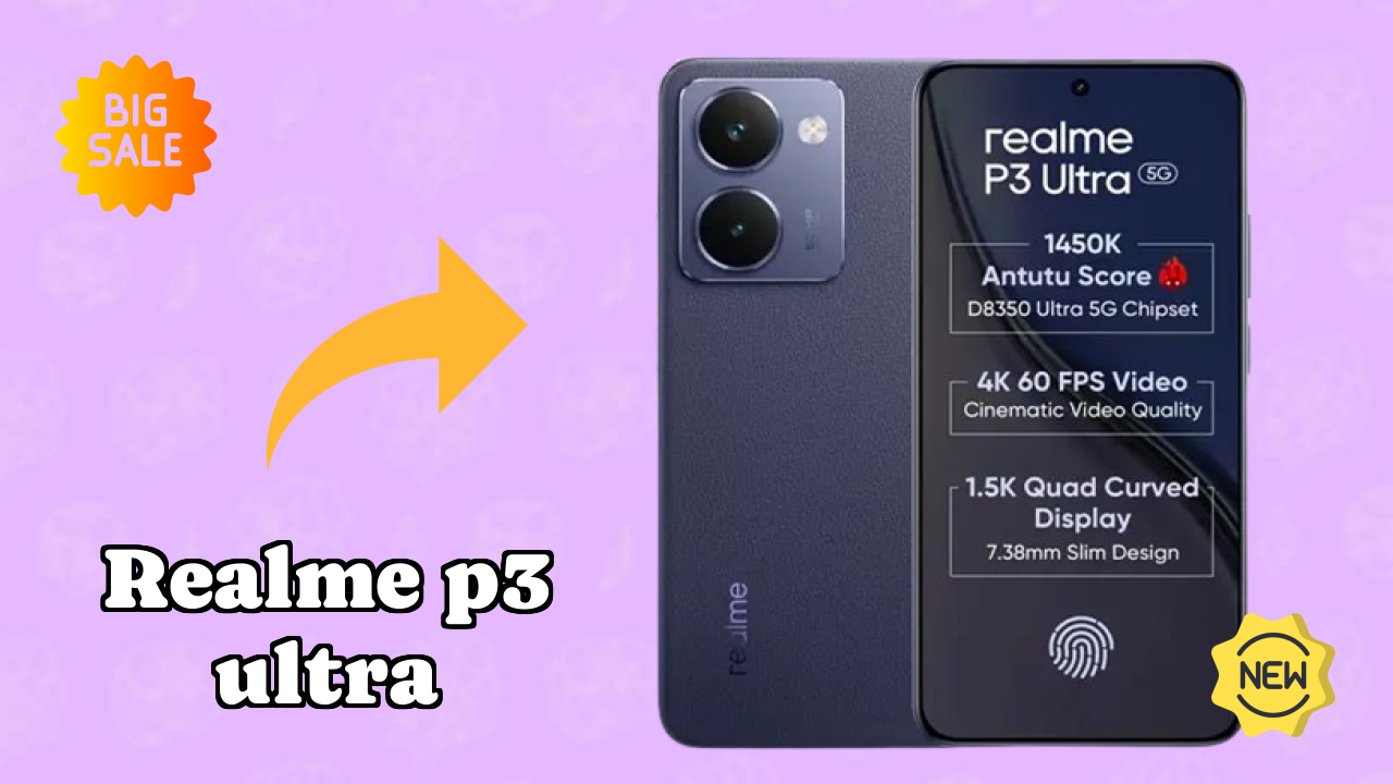 Realme P3 Ultra Display Review: 6.83 Inches (17.35 Cm) Screen Test