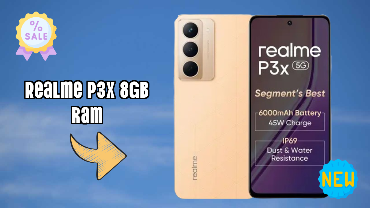 Realme P3x 8GB RAM Display Quality: LCD Review