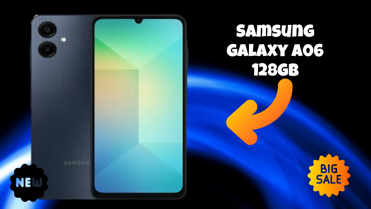 Samsung Galaxy A06 128GB Display Analysis: 6.7 Inches (17.02 Cm) Screen