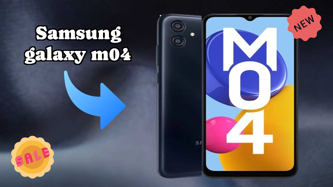 Samsung Galaxy M04 Display Analysis: 6.5 Inches (16.51 Cm) Quality