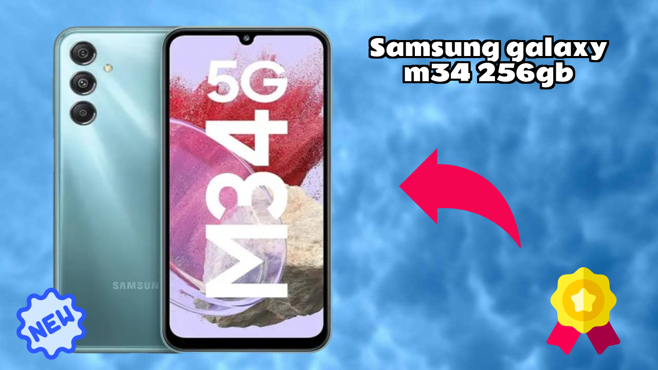 Samsung Galaxy M34 256GB Battery Life: 6000 MAh Charging Time