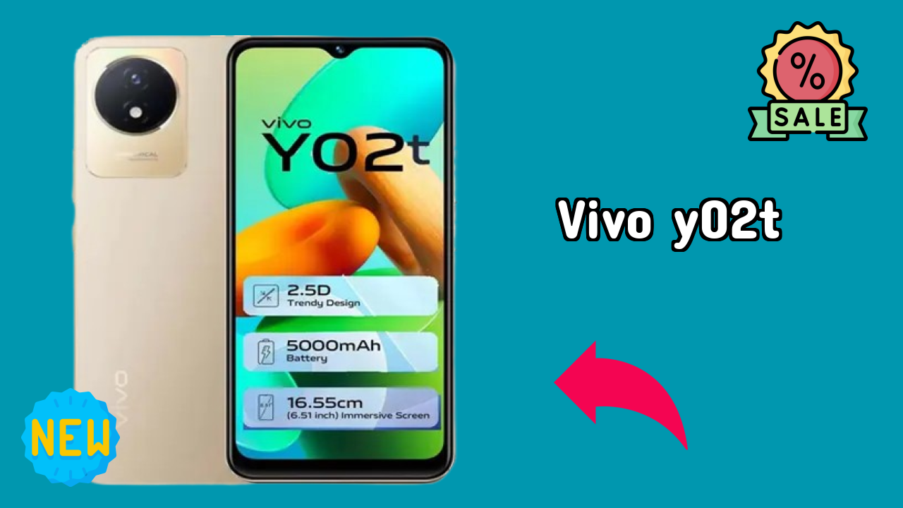 Vivo Y02T Battery Life: 5000 MAh Charging Speed