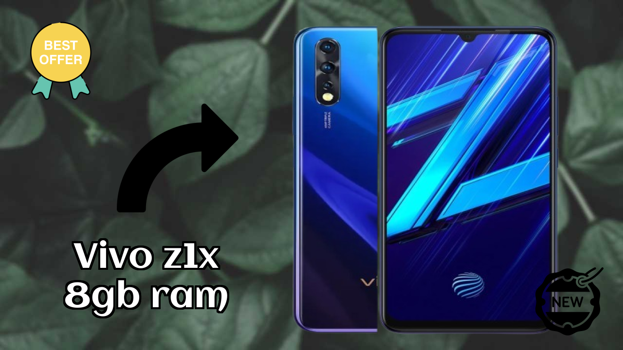 Vivo Z1x 8GB RAM Battery Life: 4500 MAh Charging Speed